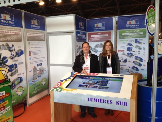 Stand TRI OUEST au salon de l\'industrie de Nantes 2016