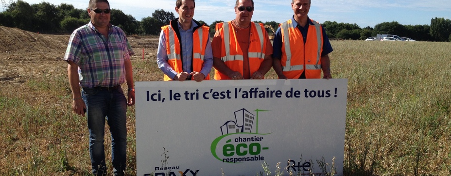 1er chantier Eco-Responsable pour BARBAZANGES TRI OUEST