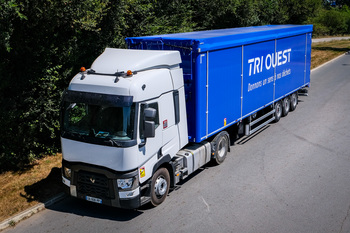 Semi-remorque 100m3 pour le transport de CSR